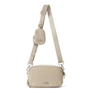 NWT BAGSMART REIKI 2.2L Compact RFID Crossbody Bag with Detachable Mini Case